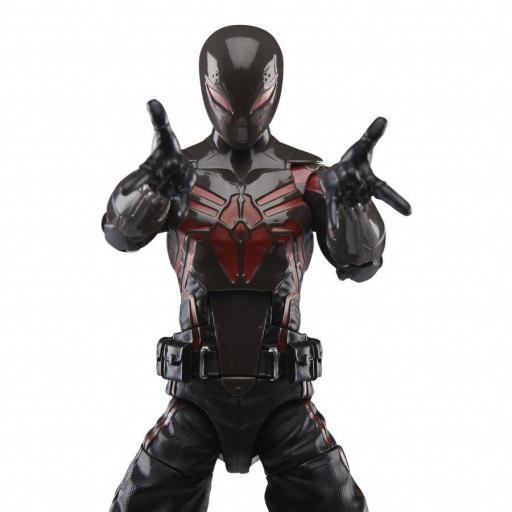 Figura Miles Morales Brooklyn 2099 Suit Spider-Man 2 Gamerverse Marvel Legends Hasbro 15 cm [2]