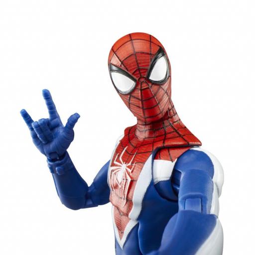 Figura Miles Morales Upgraded Suit Style Spider-Man 2 Gamerverse Marvel Legends Hasbro 15 cm [3]