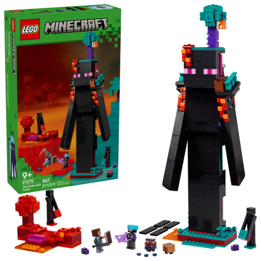 Figura Minecraft Torre de Enderman Set construcción Niños LEGO 45 cm