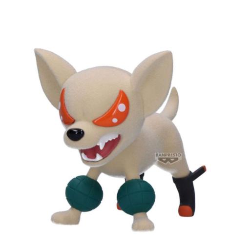 Figura My Hero Academia Katsuki Bakugo Bakudog Fluffly Puffy Banpresto 6 cm