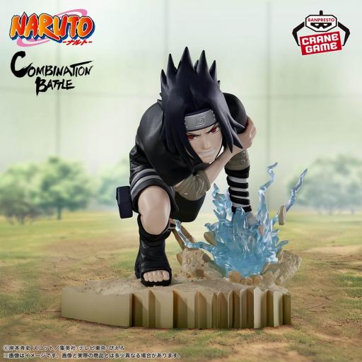 Figura Naruto Sasuke Uchiha Combination Battle Banpresto 8 cm