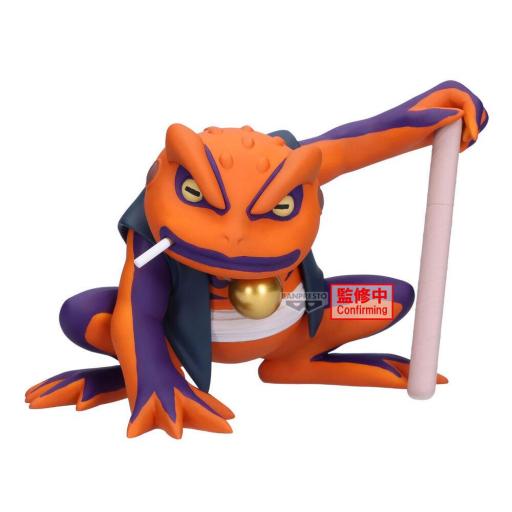 Figura Naruto Shippuden Gamakichi Soft Vinyl Banpresto 10 cm
