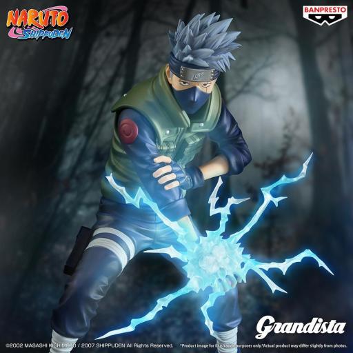 Figura Naruto Shippuden Kakashi Hatake Grandista Banpresto 23 cm [4]
