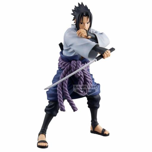 Figura Naruto Shippuden Sasuke Uchiha Grandista Banpresto 24 cm