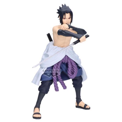 Figura Naruto Shippuden Sasuke Uchiha Grandista Banpresto 24 cm [0]
