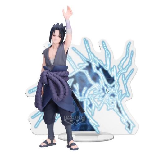 Figura Naruto Shippuden Sasuke Uchiha Panel Spectacle Banpresto 13 cm [0]