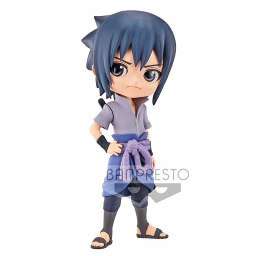 Figura Naruto Shippuden Sasuke Uchiha Ver. A QPosket Banpresto 14 cm [2]