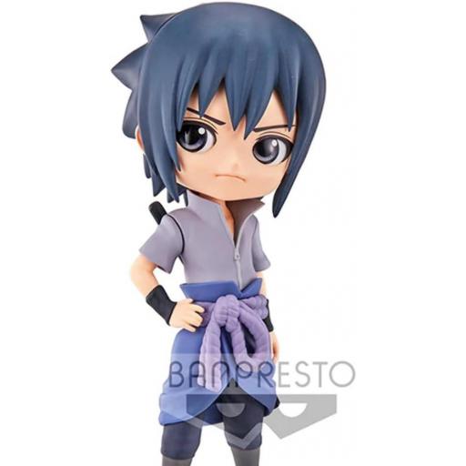 Figura Naruto Shippuden Sasuke Uchiha Ver. A QPosket Banpresto 14 cm [0]