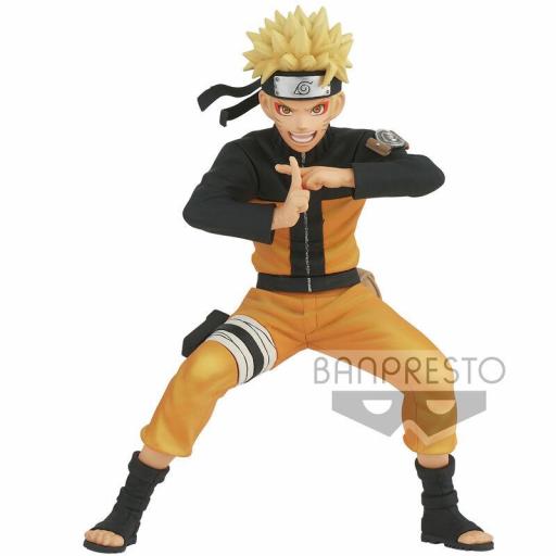 Figura Naruto Shippuden Uzumaki Naruto Vibration Stars Banpresto 17 cm