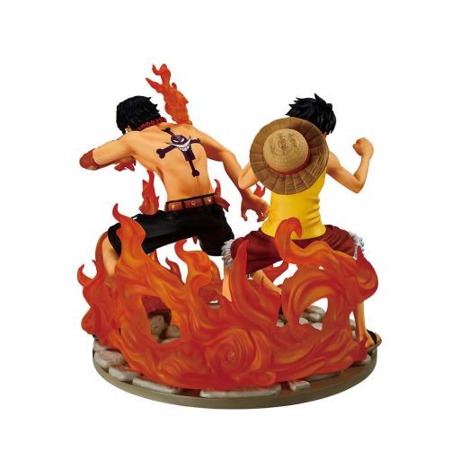 Figura One Piece Ace & Luffy Dramatic Memories Ichibansho 15 cm [3]
