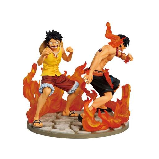 Figura One Piece Ace & Luffy Dramatic Memories Ichibansho 15 cm [0]