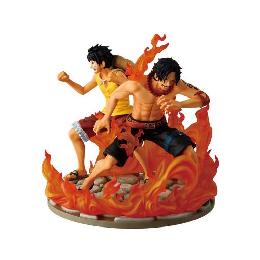 Figura One Piece Ace & Luffy Dramatic Memories Ichibansho 15 cm [1]