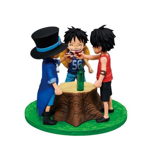 Figura One Piece Ace & Sabo & Luffy Dramatic Memories Ichibansho 10 cm [0]