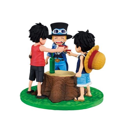 Figura One Piece Ace & Sabo & Luffy Dramatic Memories Ichibansho 10 cm [1]