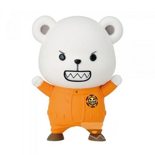 Figura One Piece Bepo Fluffy Puffy Banpresto 7 cm