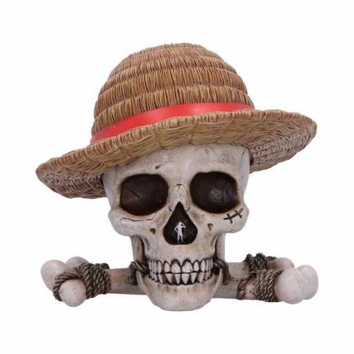 Figura One Piece Calavera Sombrero de Paja Caja Nemesis Now 19 cm