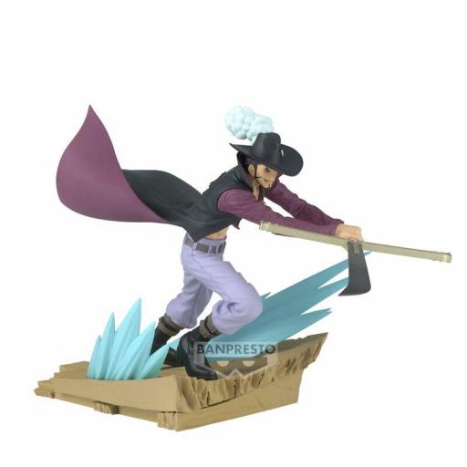 Figura One Piece Dracule Mihawk Senkozekkei Banpresto 12 cm