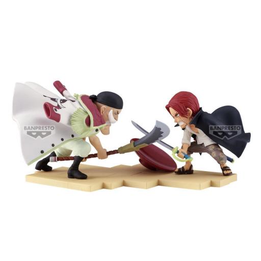 Figura One Piece Edward Newgate vs. Shanks Log Stories Banpresto 8 cm