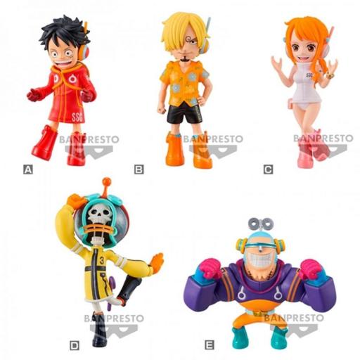 Figura One Piece Egg Head 1 WCF Banpresto 7 cm (Unidad Aleatoria)