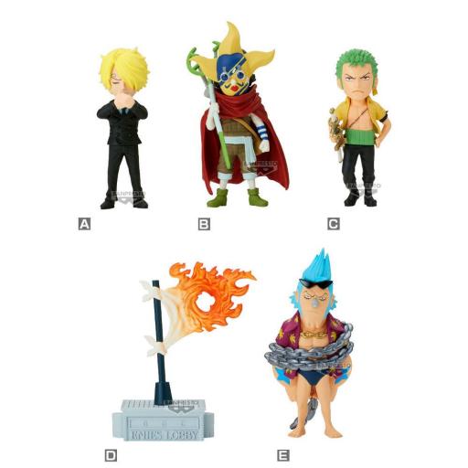 Figura One Piece Enies Lobby 02 WCF Banpresto 7 cm (Unidad Aleatoria)
