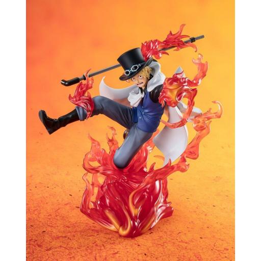 Figura One Piece Extra Battle Sabo Fire Fist Rook Check  Figuarts Zero 19 cm [1]