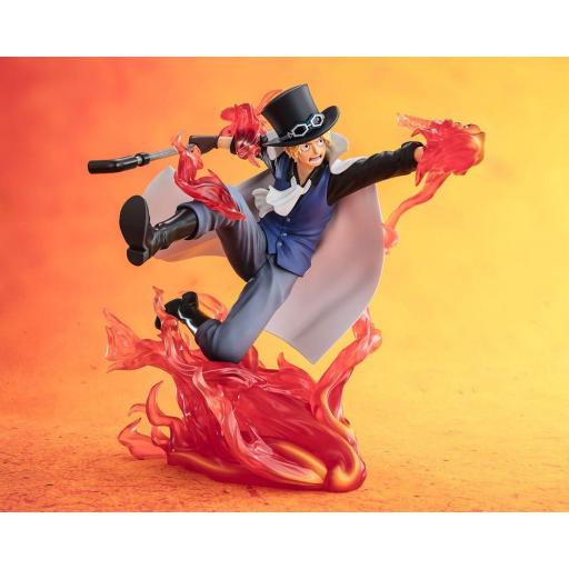 Figura One Piece Extra Battle Sabo Fire Fist Rook Check  Figuarts Zero 19 cm [2]
