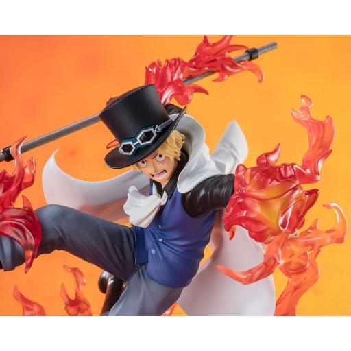 Figura One Piece Extra Battle Sabo Fire Fist Rook Check  Figuarts Zero 19 cm [4]