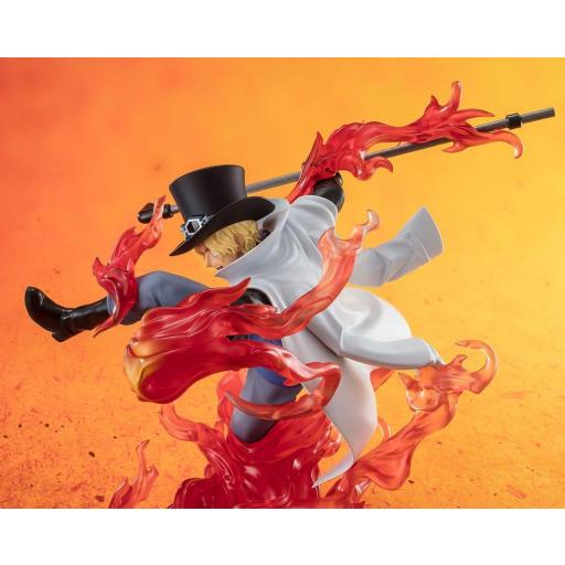 Figura One Piece Extra Battle Sabo Fire Fist Rook Check  Figuarts Zero 19 cm [5]