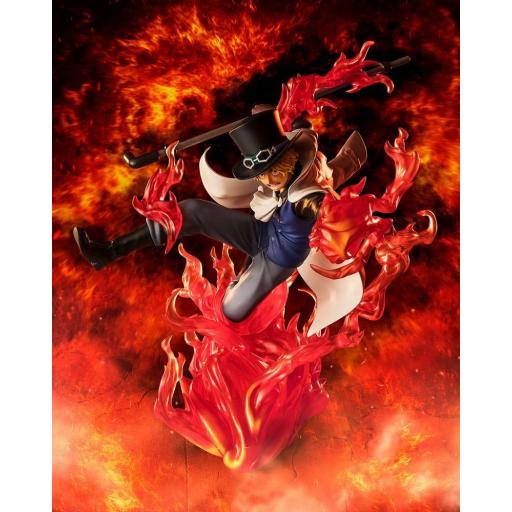 Figura One Piece Extra Battle Sabo Fire Fist Rook Check  Figuarts Zero 19 cm