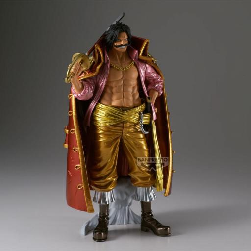 Figura One Piece Gol D. Roger The Metallic Banpresto 30 cm [1]