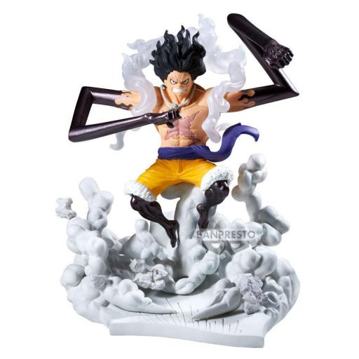 Figura One Piece Monkey D Luffy Gear 4 Senkokkei Banpresto 15 cm [0]