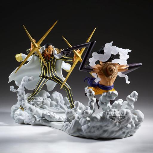 Figura One Piece Monkey D Luffy Gear 4 Senkokkei Banpresto 15 cm [4]