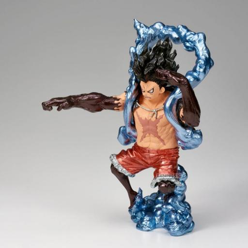 Figura One Piece Monkey D Luffy Gear 4 Snakeman King of Artist Banpresto 19 cm [3]