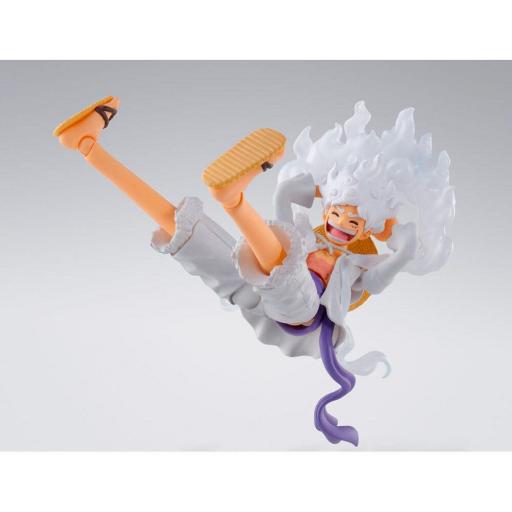 Figura One Piece Monkey D. Luffy Gear 5 SH.Figuarts 15 cm [4]