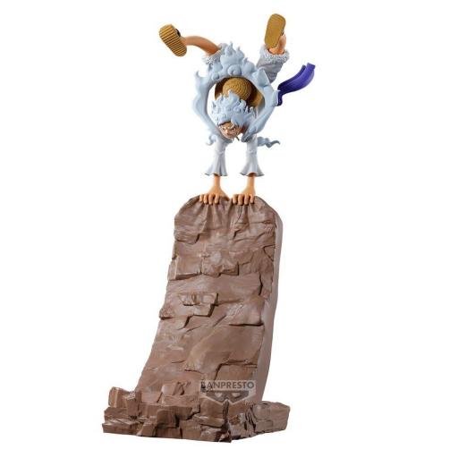 Figura One Piece Monkey D. Luffy Gear 5 Soporte Movil Banpresto 14 cm [1]
