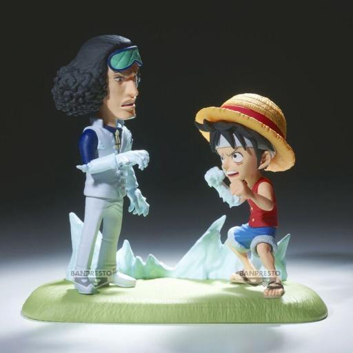 Figura One Piece Monkey D. Luffy VS Kuzan WCF Log Stories Banpresto 9 cm [4]