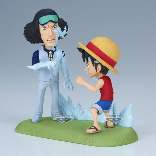 Figura One Piece Monkey D. Luffy VS Kuzan WCF Log Stories Banpresto 9 cm [2]