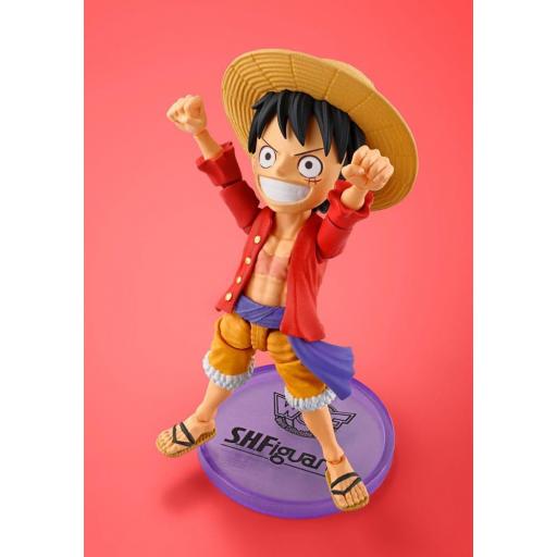 Figura One Piece  Monkey D. Luffy WCF x S.H. Figuarts 8 cm [1]