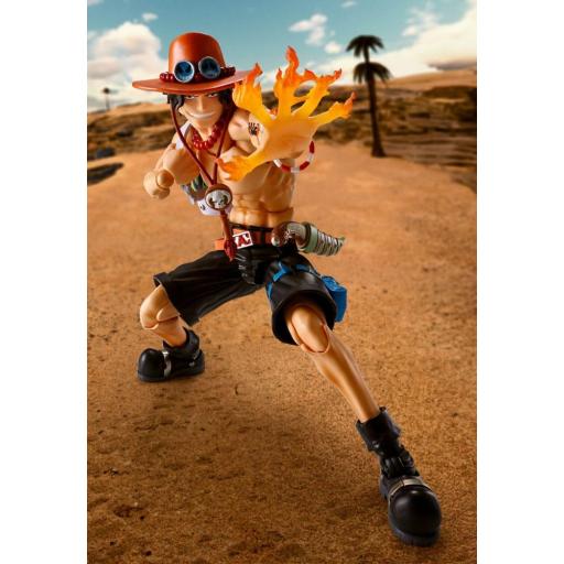 Figura One Piece Portgas D Ace Fire Fist S.H. Figuarts 15 cm [6]