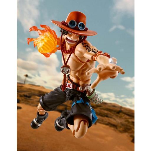 Figura One Piece Portgas D Ace Fire Fist S.H. Figuarts 15 cm [7]
