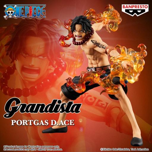 Figura One Piece Portgas D. Ace Grandista Special Edition Banpresto 20 cm [4]