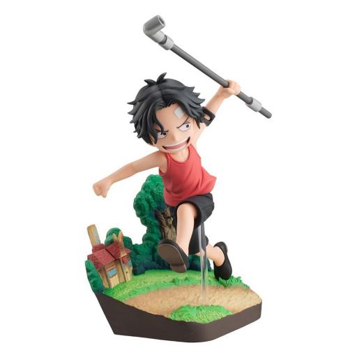 Figura One Piece Portgas D. Ace Run! Run! Run! Serie G.E.M MegaHouse 13 cm [3]