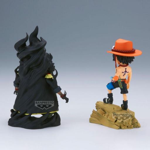 Figura One Piece Portgas D.Ace Vs Marshall.D.Teach Log Stories Banpresto 8 cm [4]