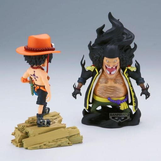 Figura One Piece Portgas D.Ace Vs Marshall.D.Teach Log Stories Banpresto 8 cm [3]