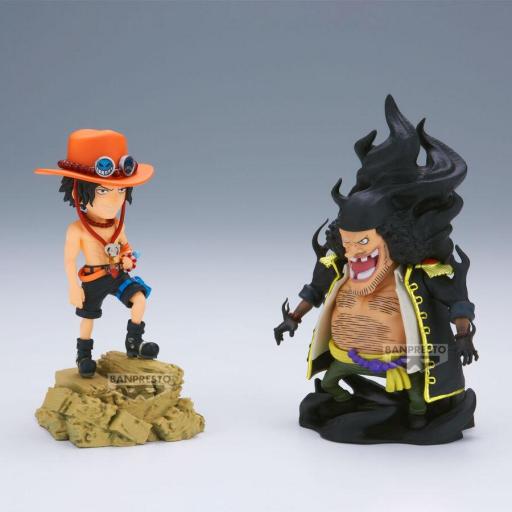 Figura One Piece Portgas D.Ace Vs Marshall.D.Teach Log Stories Banpresto 8 cm [1]