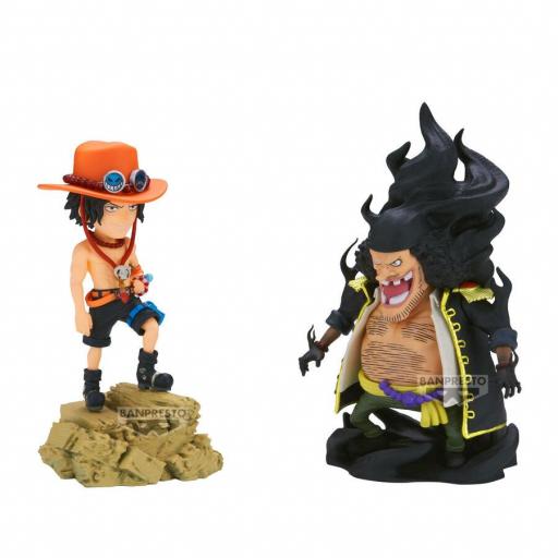 Figura One Piece Portgas D.Ace Vs Marshall.D.Teach Log Stories Banpresto 8 cm [0]