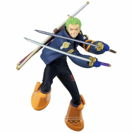 Figura One Piece Roronoa Zoro Battle Record Collection Banpresto 16 cm