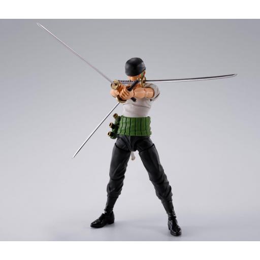 Figura One Piece Roronoa Zoro Romance Dawn Ver.S.H. Figuarts 15 cm [2]