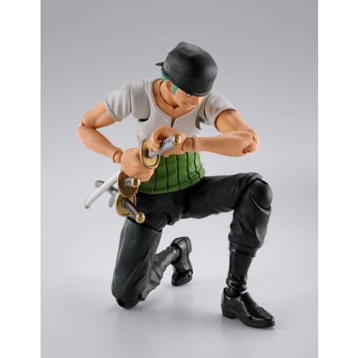 Figura One Piece Roronoa Zoro Romance Dawn Ver.S.H. Figuarts 15 cm [6]