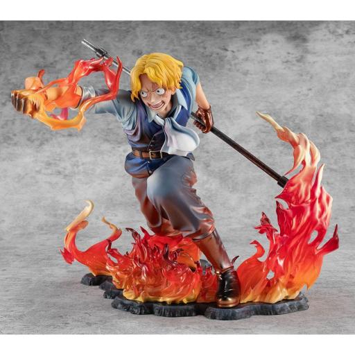 Figura One Piece Sabo Fire Fist Inheritance Limited Edition MegaHouse 15 cm [2]